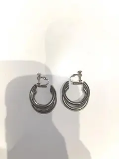 ソラマメイド シルバーリングイヤリング