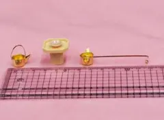 ひな人形用のお道具　三人官女の小道具のみ　持ち物　単品　雛人形の部品　3-1