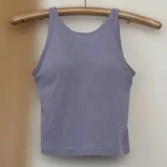 カップ付き タンクトップ ライトパープルのサムネイル