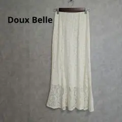 ​ドゥーベル Doux Belle 総レース ロングスカート 白 ホワイトのサムネイル