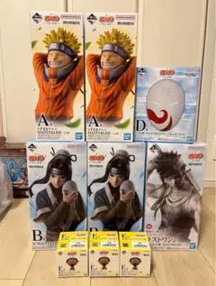 最終値下げ！NARUTO 一番くじ 波の国編フィギュア豪華まとめ売りセット！