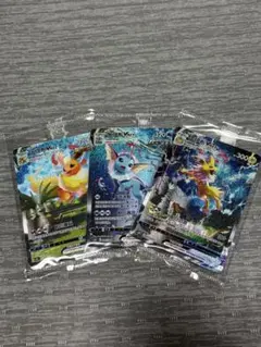 ポケモンカード　夏ポケカ シャワーズ ブースター サンダース VMAX 未開封のサムネイル