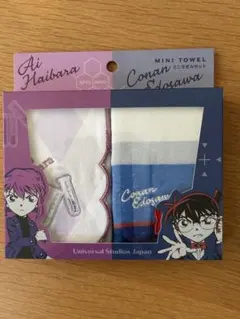 USJ名探偵コナン ミニタオルセット ハンカチ コナン＆灰原哀