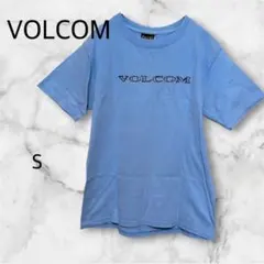 VOLCOM ヴォルコム Tシャツ 【S】ライトブルー Y2K
