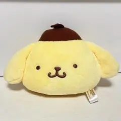 ポムポムプリン フェイス キーホルダー ぬいぐるみ