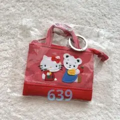 familiar ファミリア レッド ミニデニムバッグ サンリオ ハローキティ