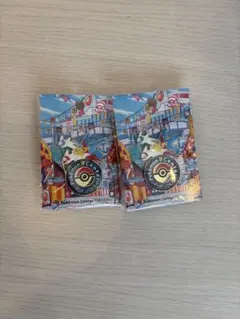 ポケモンセンターフクオカ ロゴピンズ 2点セット