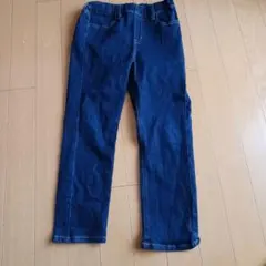 無印良品キッズジーンズ サイズ120　ダークブルー