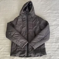 【クリーニング済】BASE CONTROL グレー ダウンジャケット XL