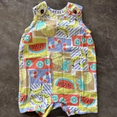 BREEZE フルーツ柄ロンパース サイズ70