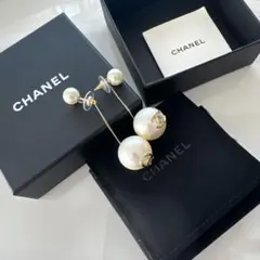 大人気CHANEL パールピアス