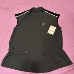 新品未使用‼️ESQUISE スタンドカラー ノースリーブシャツ グレー 