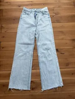 GRLライトブルー ストレートデニム