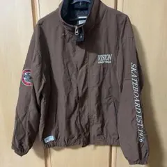 VISION ブラウン ナイロンジャケット Mサイズ