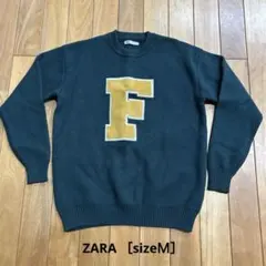 【値下げ】ZARA グリーンセーター［sizeＭ］