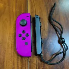 【純正】Nintendo Switch Joy-Con（−） 紫　ストラップ付き