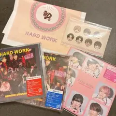 なにわ男子　HARD WORK CD Blu-ray