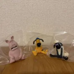 ひつじのショーン 肩ズンフィギュア 3種セット ガチャ