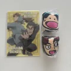 【忍たま】ミニファイル 山田利吉 スクエアポーチ 山田利吉 福富しんべヱ