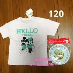ディズニー　ミッキー＆ミニーのTシャツ