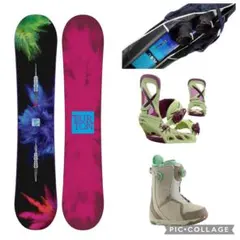 【美品✨】BURTON ボード×バインディング×ブーツ×ケース4点セット