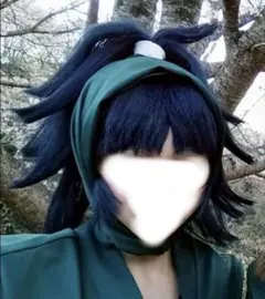 忍たま乱太郎 平滝夜叉丸 コスプレ ウィッグ 忍たま乱太郎 平滝夜叉丸 コスプレウィッグ かつら WIG 耐熱 大人