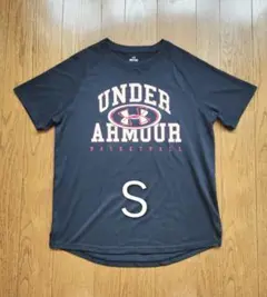 UNDERARMOUR アンダーアーマー Tシャツ ブラック S 165cm