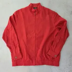 Kensington Lane シルクジャケット レッド Mのサムネイル