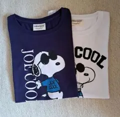 新品未使用　スヌーピー　半袖Tシャツ 2枚のサムネイル