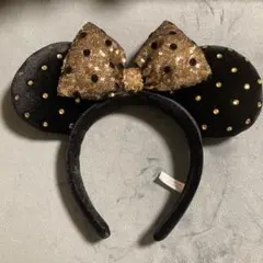 ディズニー ドット柄カチューシャ