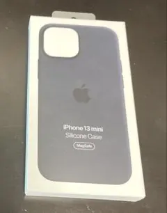 純正iPhone 13 mini シリコンケース　ミッドナイト