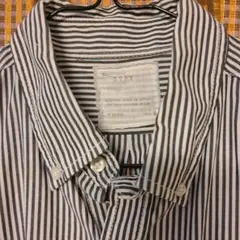 チャオパニックTYPY ストライプ ボタンダウンシャツ