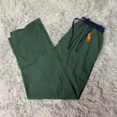 激レア ポロラルフローレン パジャマパンツ メンズM ビッグポニー刺繍