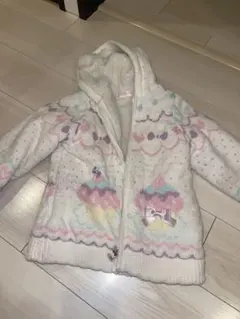 メゾピアノ　ニットコート　120〜130㎝