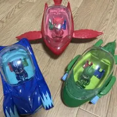 PJ Masks 乗り物セット フィギュア付き