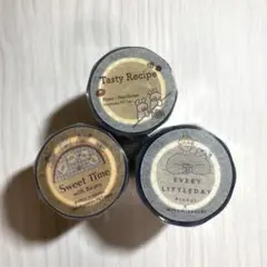 PETテープ(1ループ)3種 らんみゅ　ニコレシピ　miho miyauchi