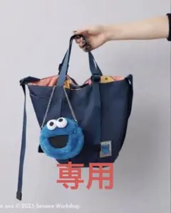 イアパピヨネ 完売クッキーモンスター トートバッグ - メルカリ