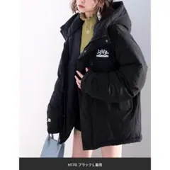 【新品未使用】JaVa 極暖 ダウンジャケット ブラック