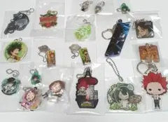 ヒーローアカデミア　ストラップ&キーホルダー　19点セット