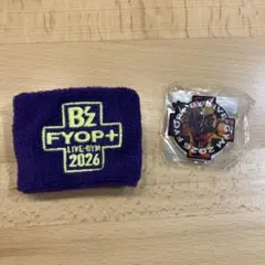 B'z LIVE-GYM 2026 FYOP+ リストバンド、シール