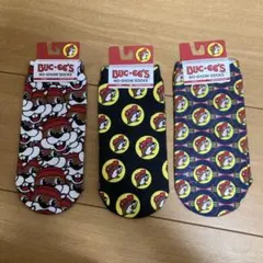 Buc-ee's クルーソックス ワンサイズ　3足