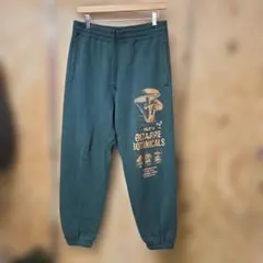 HUF スウェットパンツ マッシュルーム