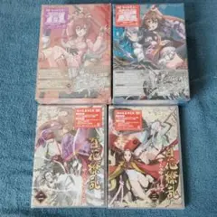 百花繚乱 サムライガールズ 第一～六巻 特典付き DVD Blu-ray 混在