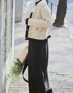 美品 Mila owen Aラインナロースカート