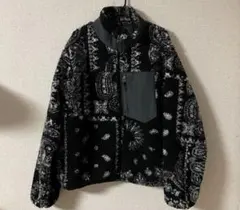 URBAN RESEARCH ペイズリー柄 ボアアウター