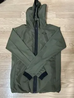 Oakley フード付きナイロンジャケット オリーブ