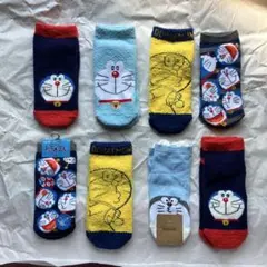 ドラえもん ショートソックス 8足セット
