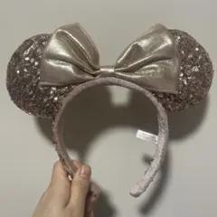 カチューシャ　ミニー　キラキラ　ラメ　スパンコール
