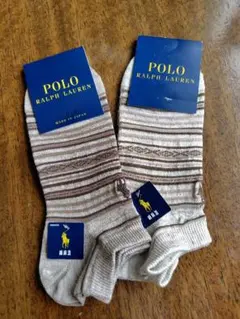 【新品】Polo Ralph Lauren 綿麻スニーカーソックスのサムネイル