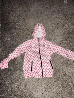 adidas ナイロンジャケット　水玉　archive y2k 短丈